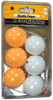 Action PP1116 Ping Pong Balls - Pack of 6 Table Tennis