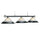 60'' 3 LT BILLIARD LIGHT- MATTE BLK/ST