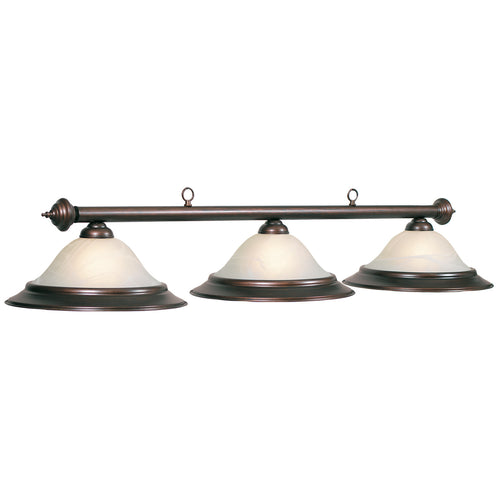 60'' 3 LT BILLIARD OIL RUBBED FINISH