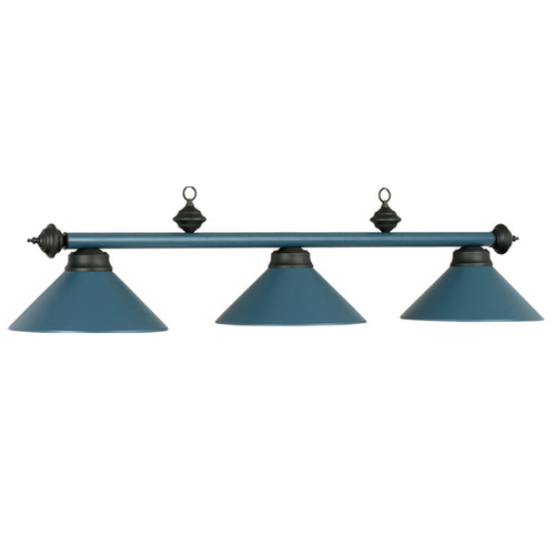 54'' 3LT BILLIARD LIGHT- MATTE BLUE