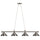 78'' 4 LT BILLIARD LIGHT-STAINLESS
