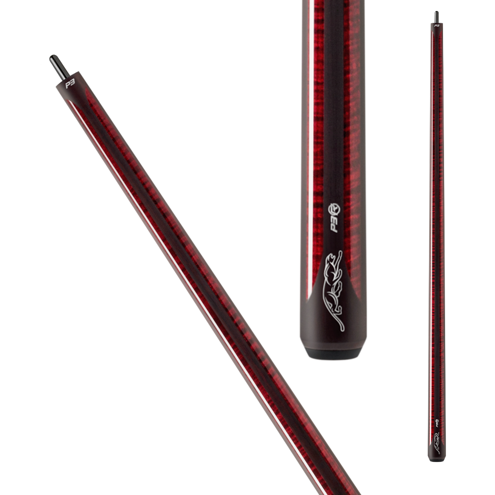 Predator PREP3RN4 Burgundy Revo Pool Cue - 19oz Pool Cues