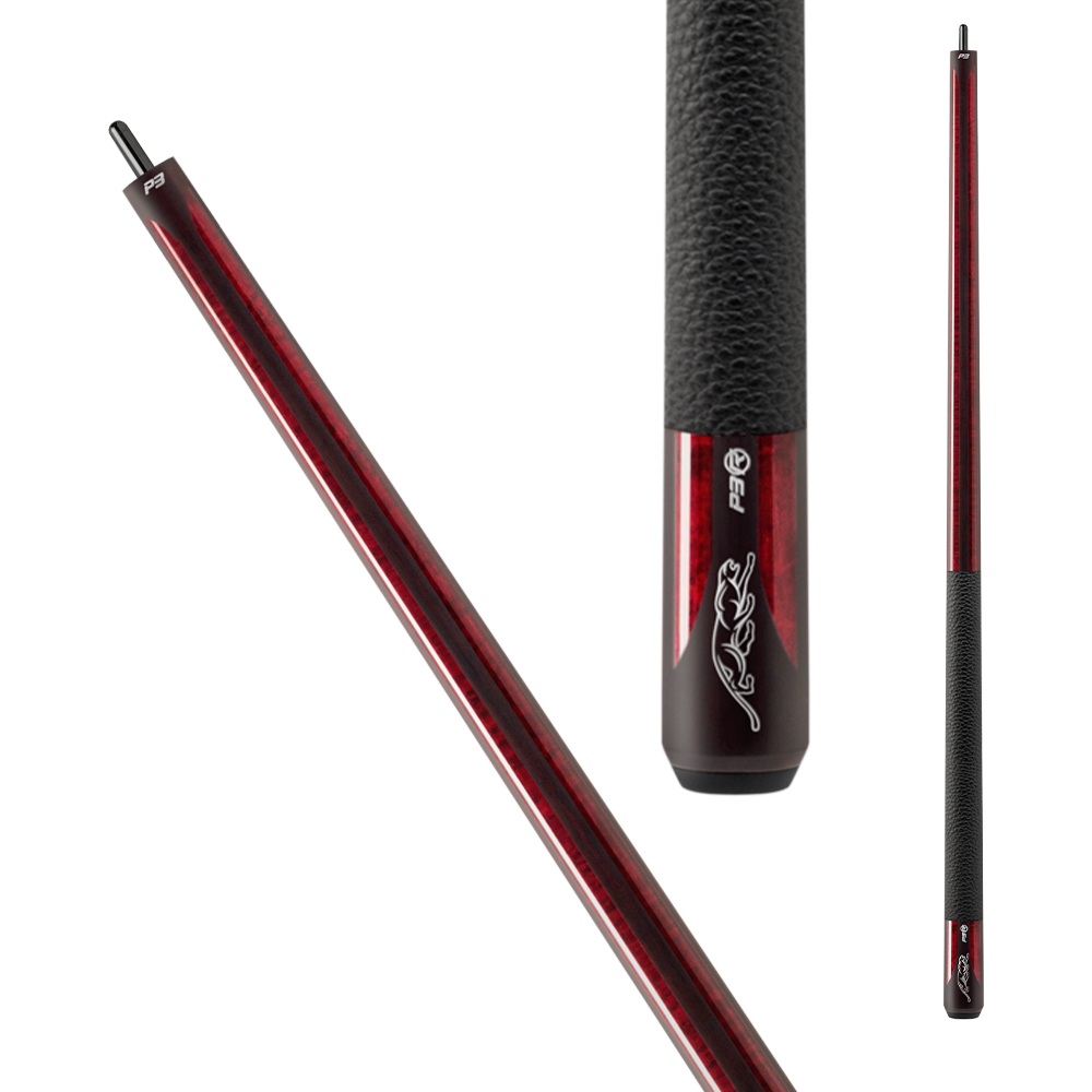 Predator PREP3RW4 Burgundy Revo Pool Cue - 19oz Pool Cues