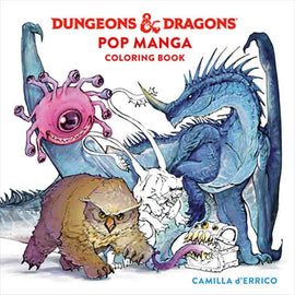 Penguin Random House -  Dungeons And Dragons: Pop Manga Coloring Book Pre-Order