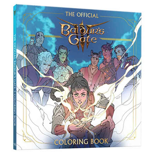 Penguin Random House -  Dungeons And Dragons: The Official Baldur's Gate 3 Coloring Book Pre-Order