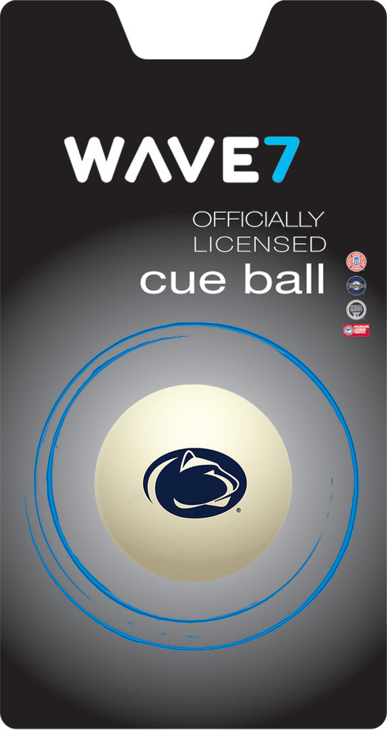 PENN STATE CUE BALL WHITE - PSUBBC100X
