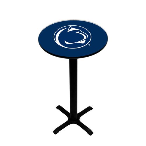 PENN STATE PEDESTAL PUB TABLE NAVY BLUE - PSUPTB101