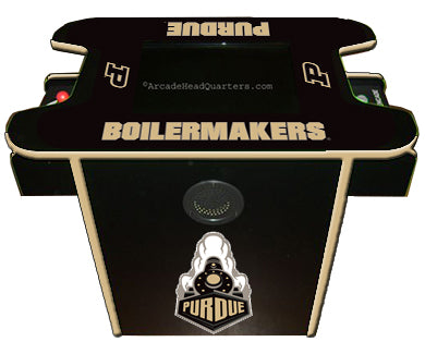 PURDUE ARCADE CONSOLE TABLE GAME BLACK - PURAGC100