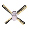 PURDUE CEILING FAN - 42'' ATHLETIC GOLD/BLACK - PURFAN100-42