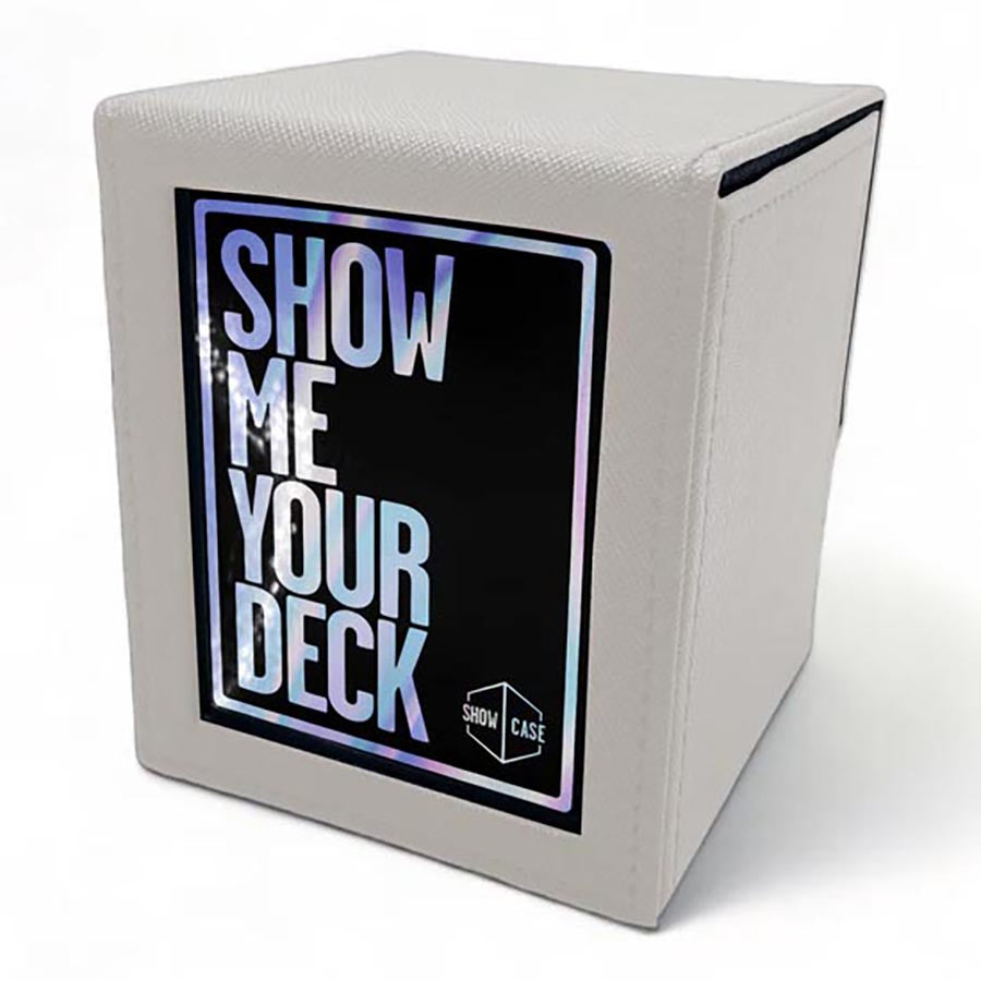 Panic Wizard: Showcase 100+ Deck Box: White