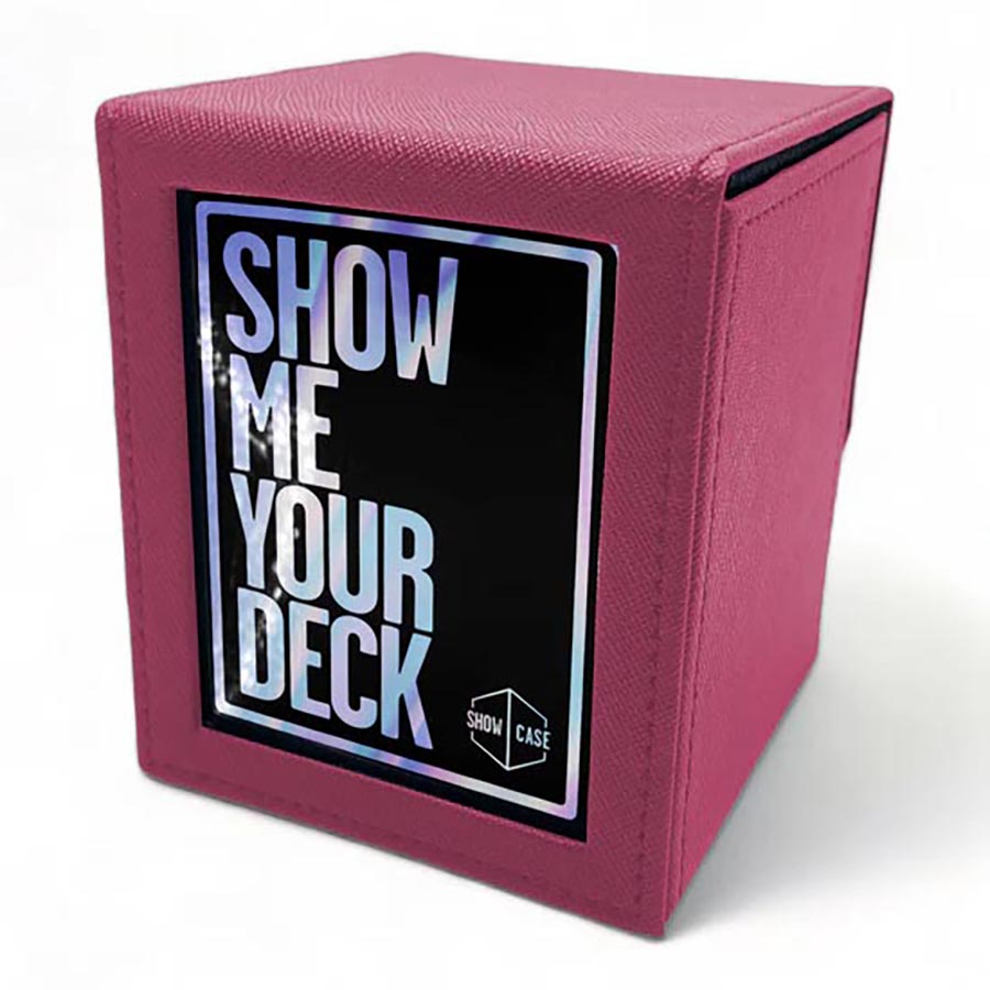 Panic Wizard: Showcase 100+ Deck Box: Pink