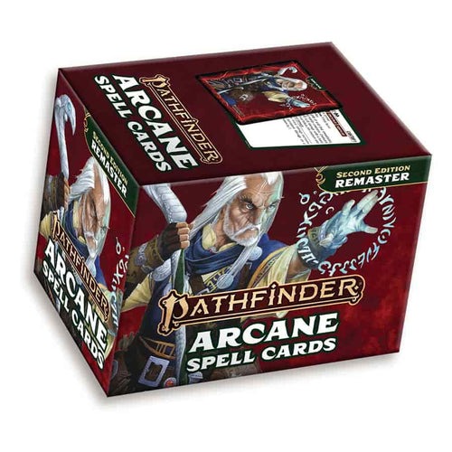 Paizo Publishing -  Pathfinder Rpg (2E): Arcane Spell Cards (Remastered)