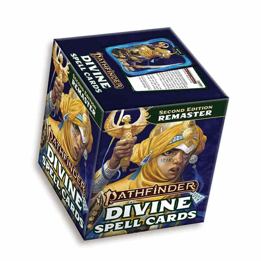 Paizo Publishing -  Pathfinder Rpg (2E): Divine Spell Cards (Remastered)