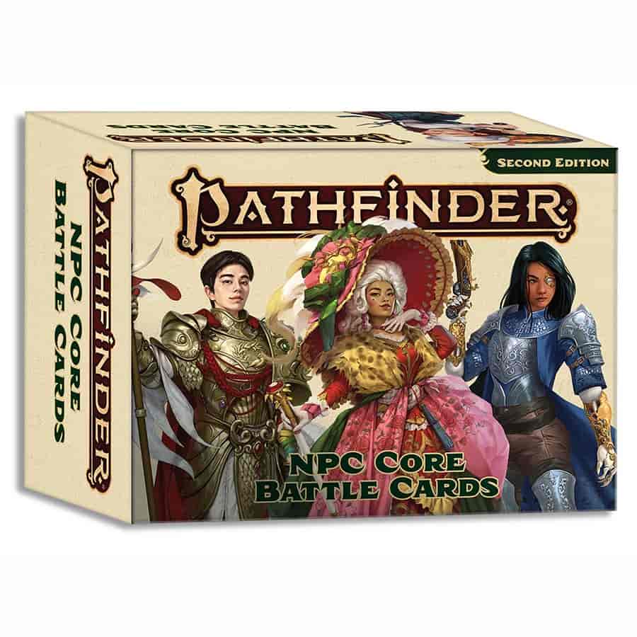 Paizo Publishing -  Pathfinder Rpg (2E): Npc Core Battle Cards Pre-Order