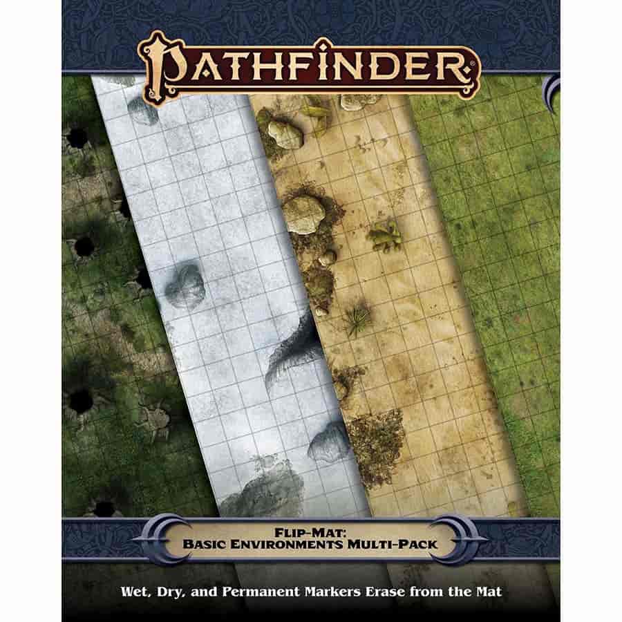 Paizo Publishing -  Pathfinder Rpg (2E): Flip-Mat: Basic Environments Multi-Pack