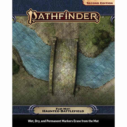 Paizo Publishing -  Pathfinder Rpg (2E): Flip-Mat: Haunted Battlefield