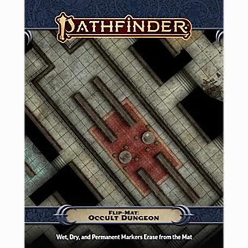 Paizo Publishing -  Pathfinder Rpg (2E): Flip-Mat: Occult Dungeon
