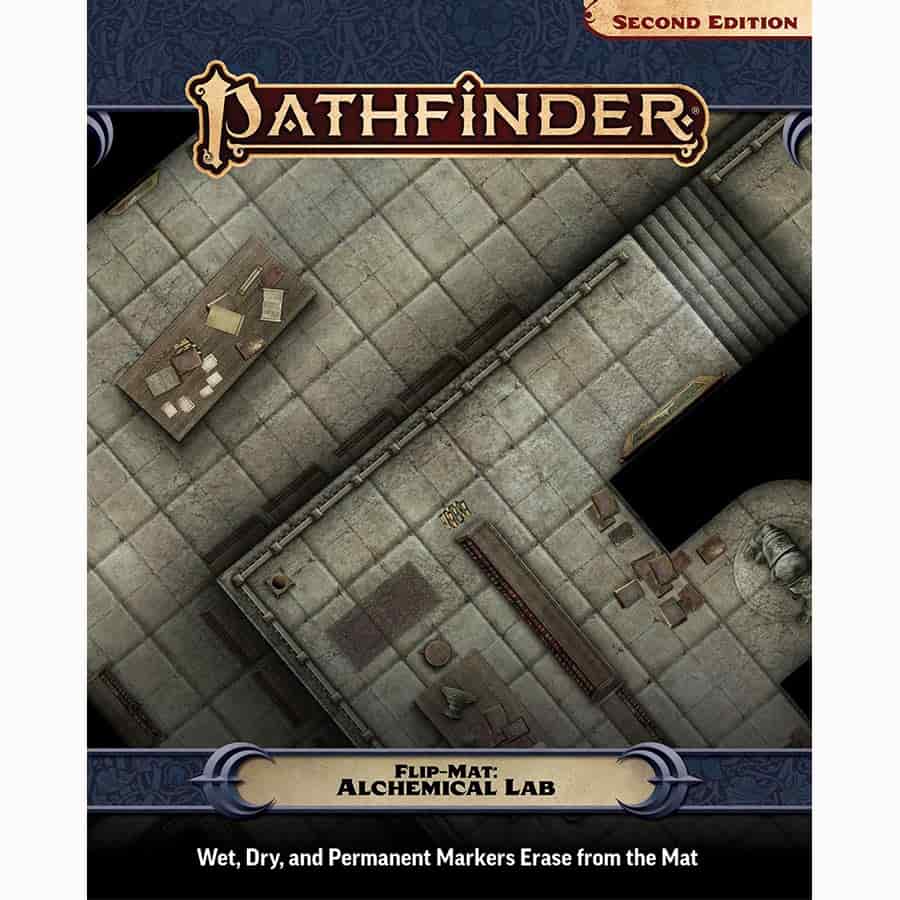 Paizo Publishing -  Pathfinder Rpg (2E): Flip-Mat: Alchemical Lab