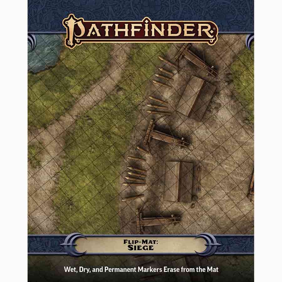 Paizo Publishing -  Pathfinder Rpg (2E): Flip-Mat: Siege