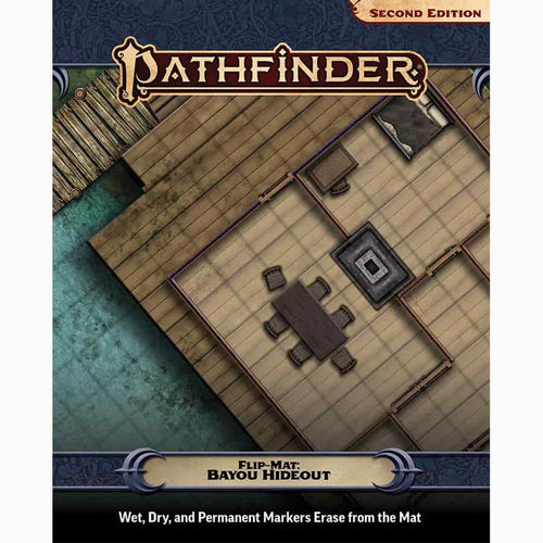 Paizo Publishing -  Pathfinder Rpg (2E): Flip-Mat: Bayou Hideout Pre-Order