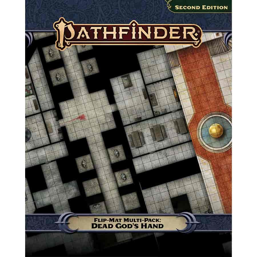 Paizo Publishing -  Pathfinder (2E): Flip-Mat: The Dead God's Hand Multi-Pack Pre-Order
