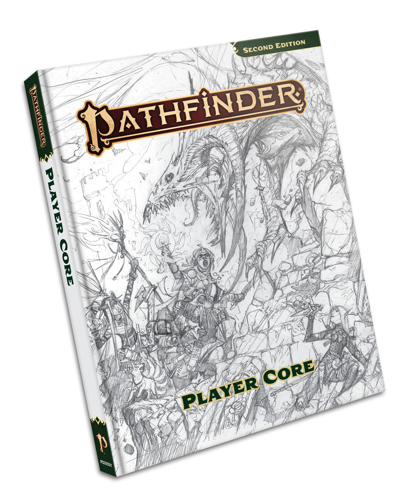 Paizo - Pathfinder Player Core Sketch Cover (P2)