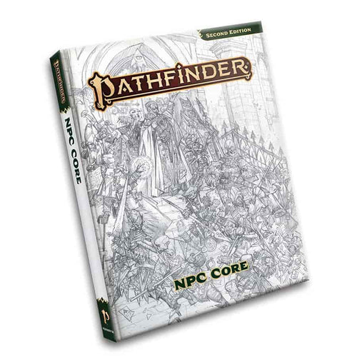Paizo Publishing -  Pathfinder Rpg (2E): Npc Core (Sketch Cover)