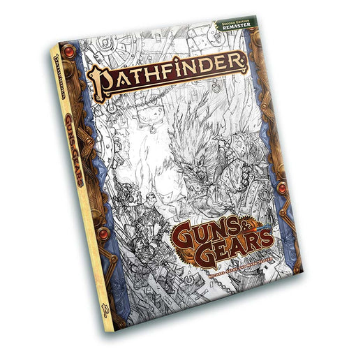 Paizo Publishing -  Pathfinder Rpg (2E): Guns And Gears Remastered (Sketch Cover)