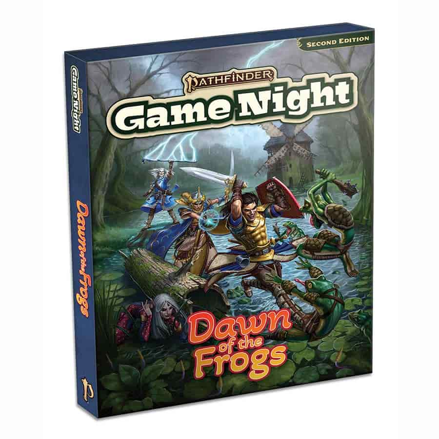 Paizo Publishing -  Pathfinder Rpg (2E) Game Night: Dawn Of The Frogs (Deluxe Adventure) Pre-Order