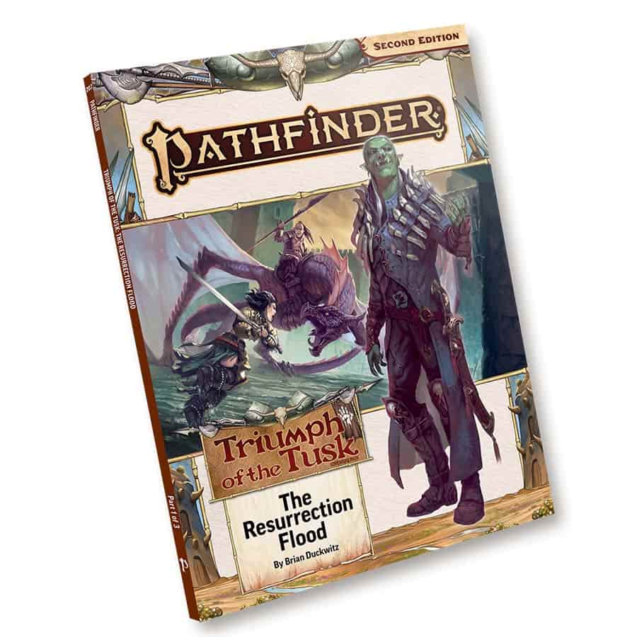 Paizo Publishing -  Pathfinder Rpg (2E) Adventure Path: The Resurrection Flood (Triumph Of The Tusk 1 Of 3)