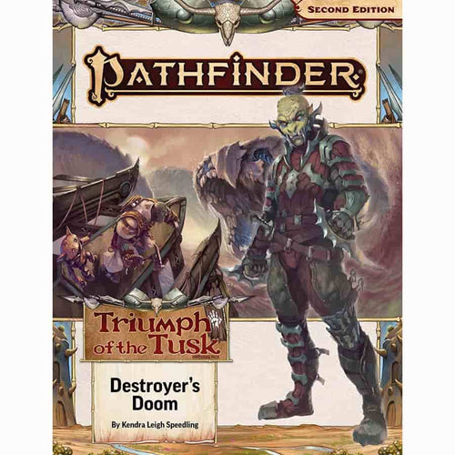 Paizo Publishing -  Pathfinder Rpg (2E) Adventure Path: Destroyer's Doom (Triumph Of The Tusk 3 Of 3)