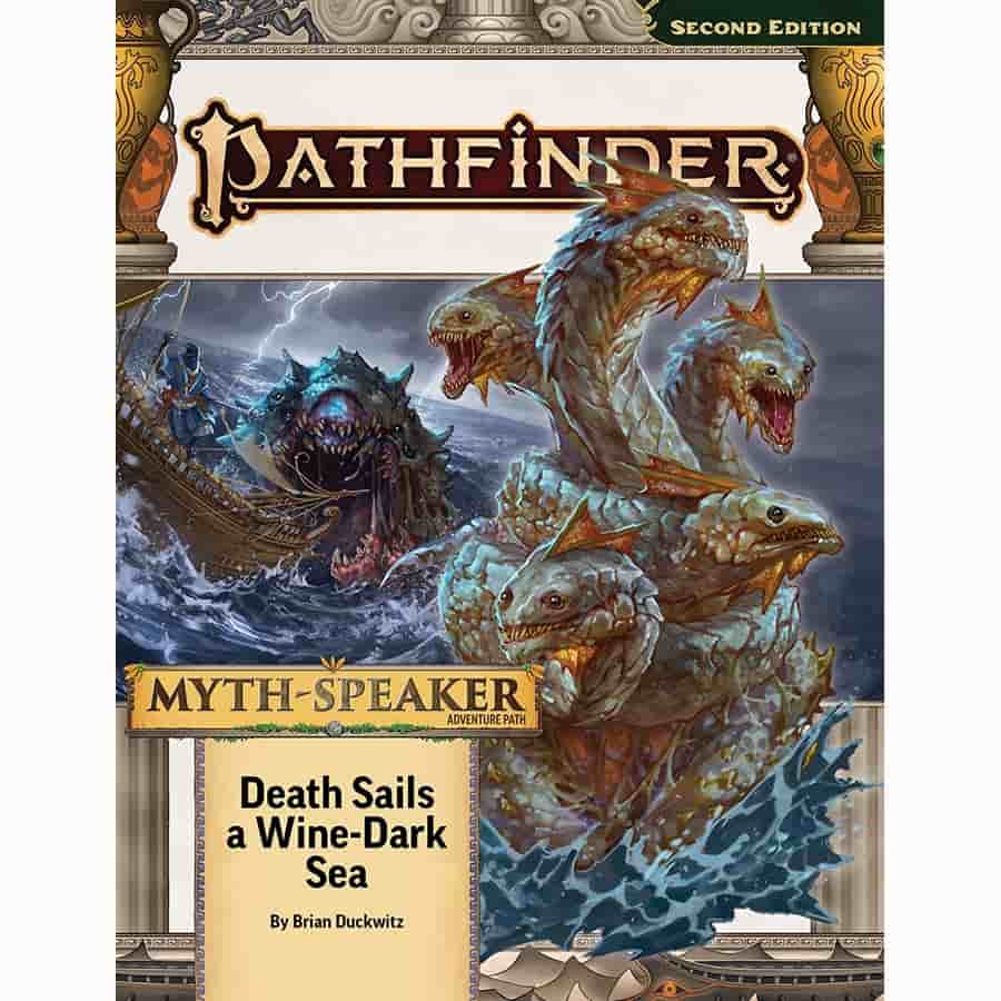 Paizo Publishing -  Pathfinder Rpg (2E) Adventure Path: Death Sails A Wine-Dark Sea (Myth-Speaker 2 Of 3)