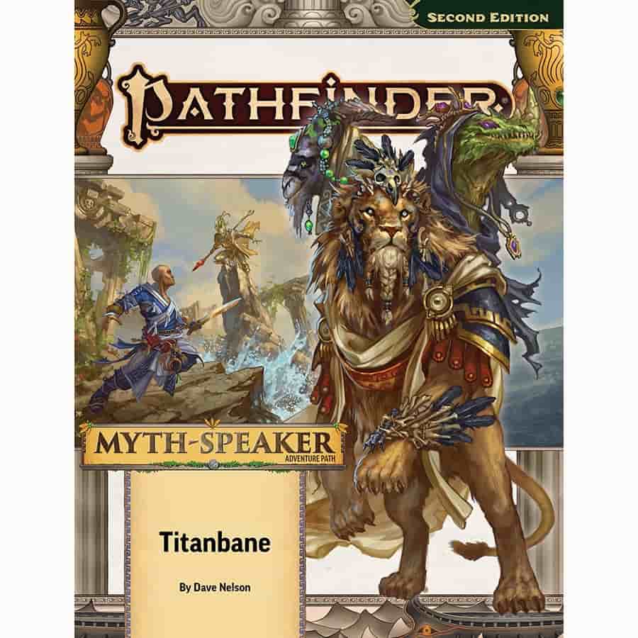 Paizo Publishing -  Pathfinder Rpg (2E) Adventure Path: Titanbane (Myth-Speaker 3 Of 3) Pre-Order