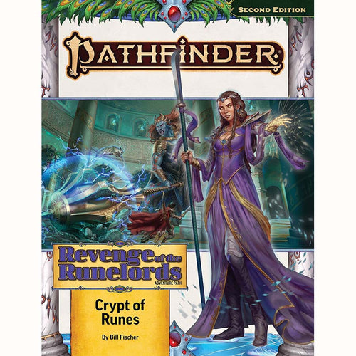 Paizo Publishing -  Pathfinder Rpg (2E): Adventure Path #220: Crypt Of Runes (Revenge Of The Runelords 2 Of 3) Pre-Order