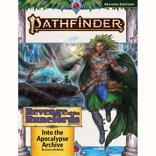 Paizo Publishing -  Pathfinder Rpg (2E): Adventure Path #221: Into The Apocalypse Archive (Revenge Of The Runelords 3 Of 3) Pre-Order