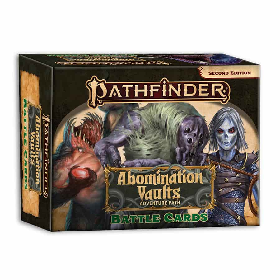 Paizo Publishing -  Pathfinder Rpg (2E): Abomination Vaults Battle Cards