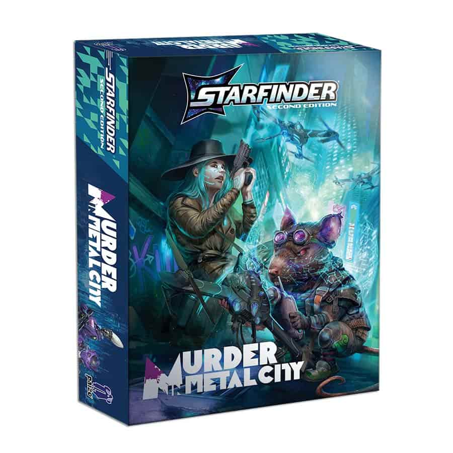 Paizo Publishing -  Starfinder Rpg (2E): Murder In Metal City (Deluxe Adventure)