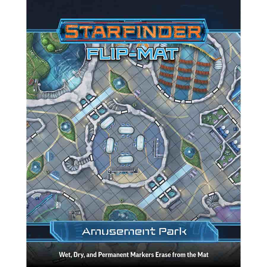 Paizo Publishing -  Starfinder Rpg: Flip-Mat Classics: Amusement Park