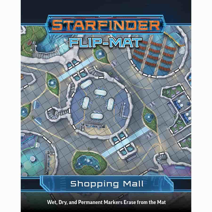 Paizo Publishing -  Starfinder Rpg: Flip-Mat: Shopping Mall