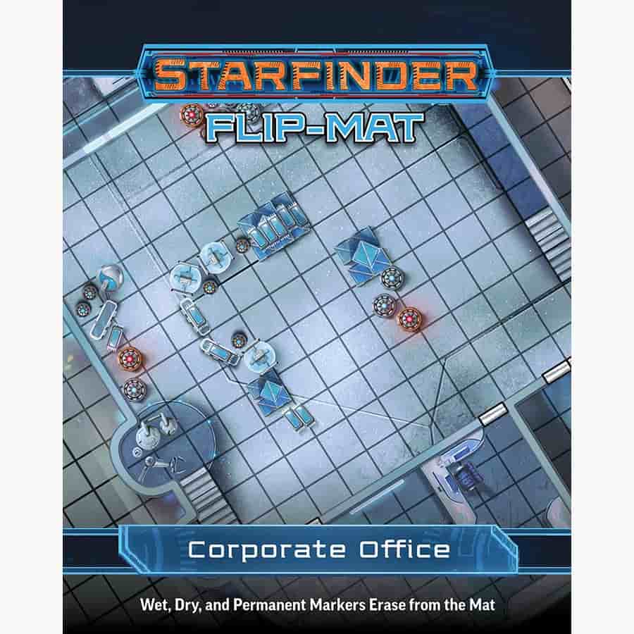 Paizo Publishing -  Starfinder Rpg: Flip-Mat: Corporate Office