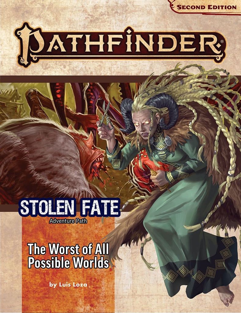 Paizo - Pathfinder Adventure Path: The Worst Of All Possible Worlds (Stolen Fate 3 Of 3) (P2)
