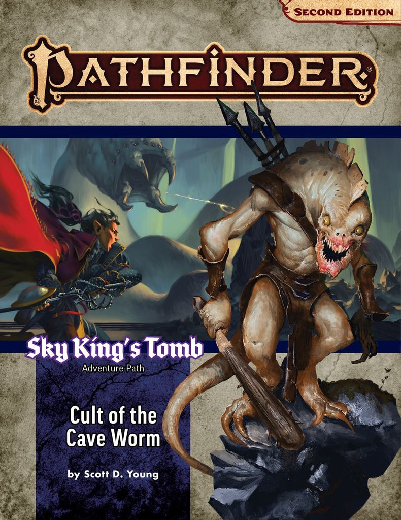 Paizo - Pathfinder Adventure Path: Cult Of The Cave Worm (Sky Kings Tomb 2 Of 3) (P2)