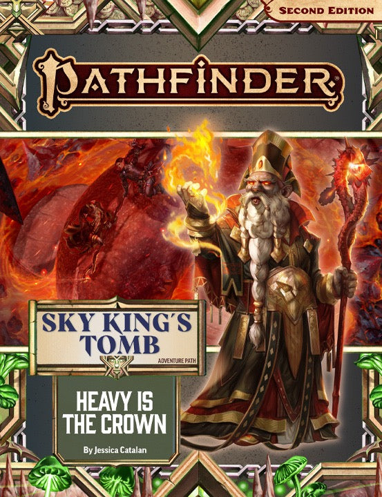 Paizo - Pathfinder Adventure Path #195: Heavy Is The Crown (Sky Kings Tomb 3 Of 3)