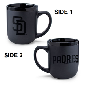 San Diego Padres Coffee Mug 17oz Matte Black - WinCraft