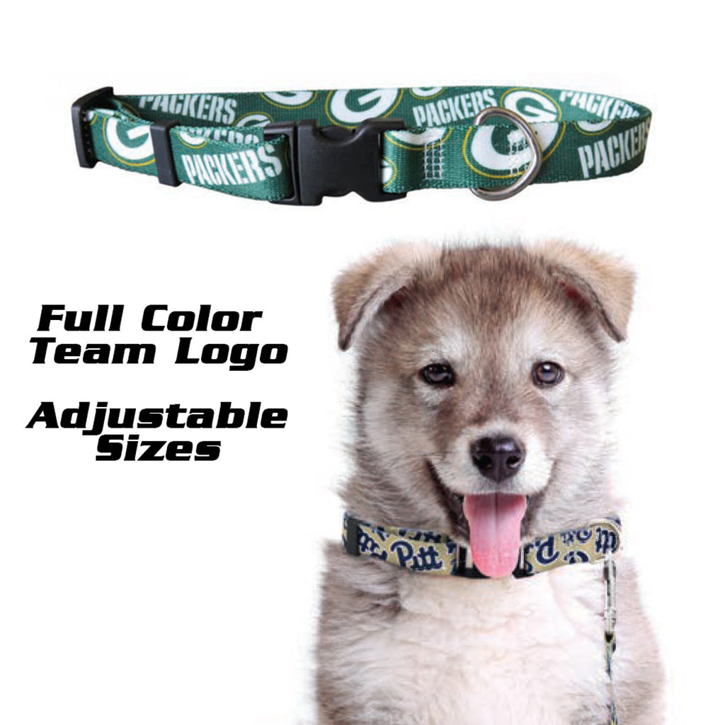 Green Bay Packers Pet Collar Size S - Little Earth