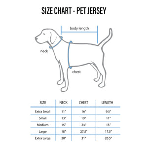 Detroit Red Wings Pet Jersey Size XS - Little Earth