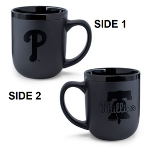 Philadelphia Phillies Coffee Mug 17oz Matte Black - WinCraft