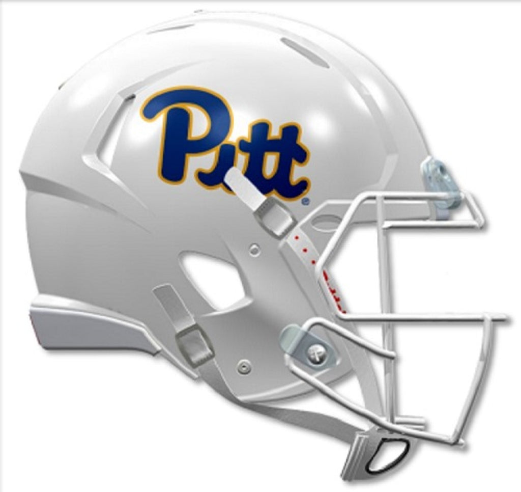 Pittsburgh Panthers Helmet Riddell Replica Mini Speed Style White - Riddell