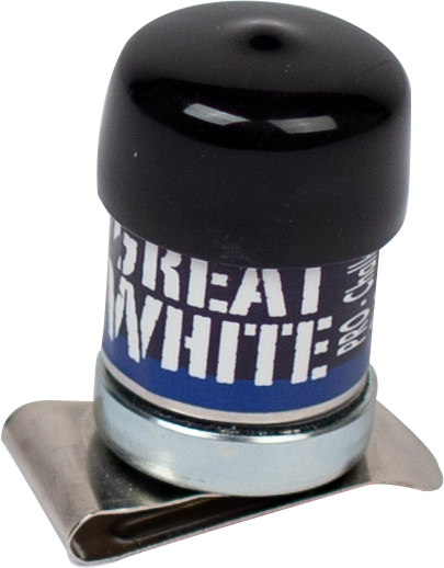 Great QCGWS White Chalker Set - Blue Chalk Holders
