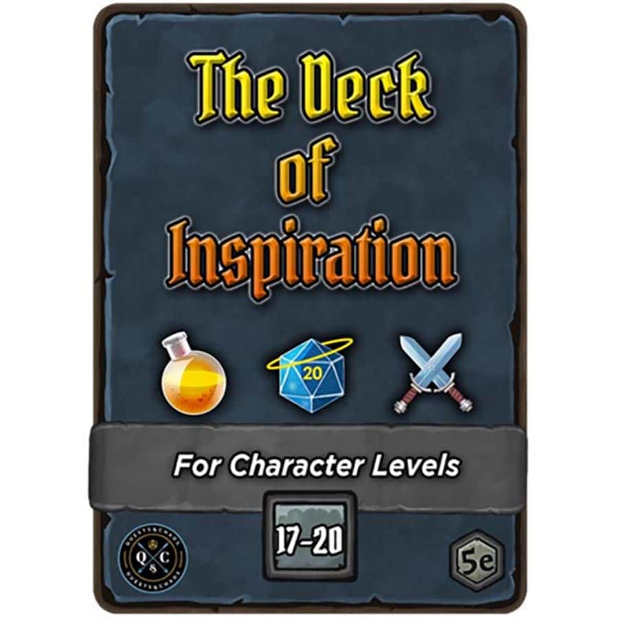 Quests And Chaos -  Deck Of Inspiration: Lvl 17-20